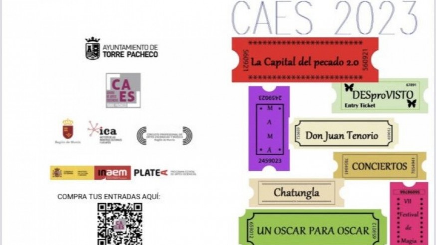Javier Plaza, concejal de cultura de Torre Pacheco, presenta la programación del CAES