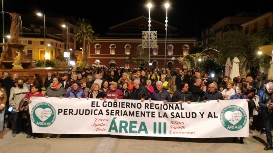 El Ayuntamiento de Lorca y la Plataforma por el Área de Salud III reclama más inversión a Salud