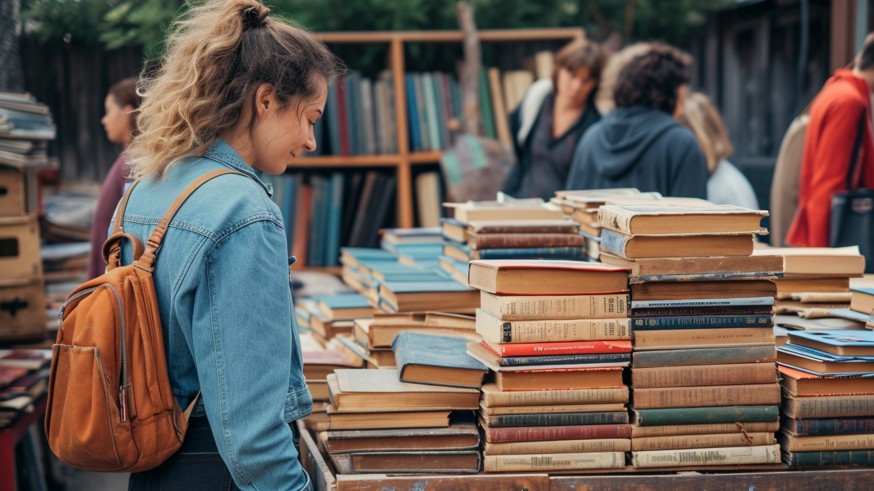 Feria del libro en Lorca.