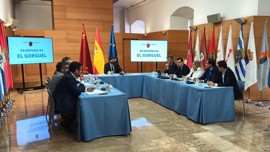 Comparecencia de López Miras tras el carpetazo del Gobierno central al proyecto de El Gorguel