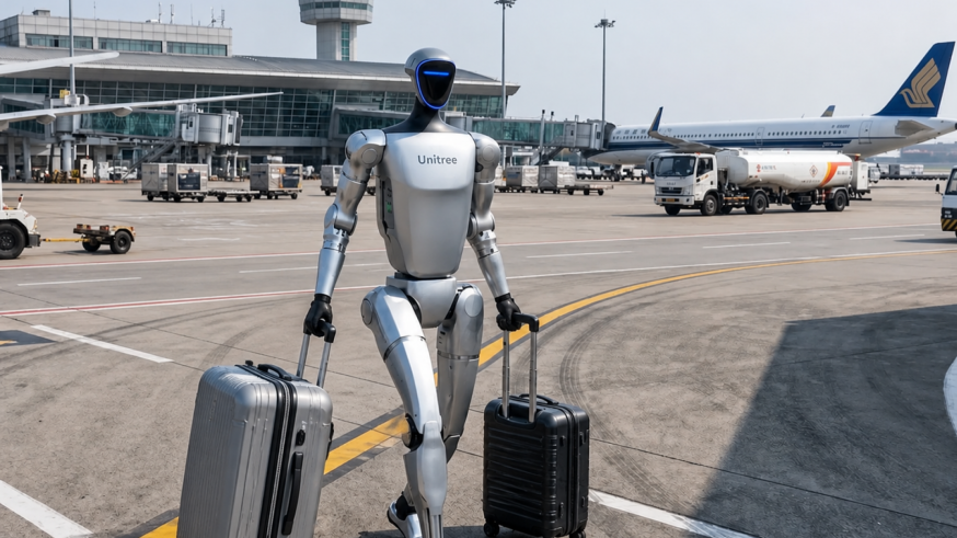 Robots humanoides en el aeropuerto de Haneda: la respuesta de Japón a la crisis demográfica
