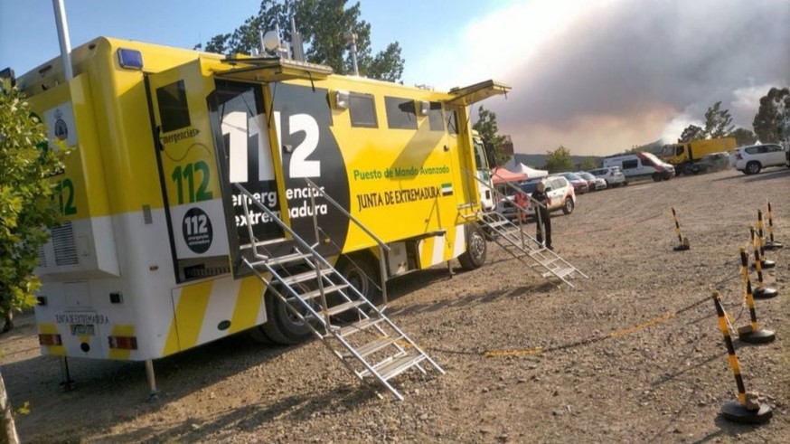 La Comunidad ofrece apoyo a Extremadura contra el incendio de las Hurdes y Gata