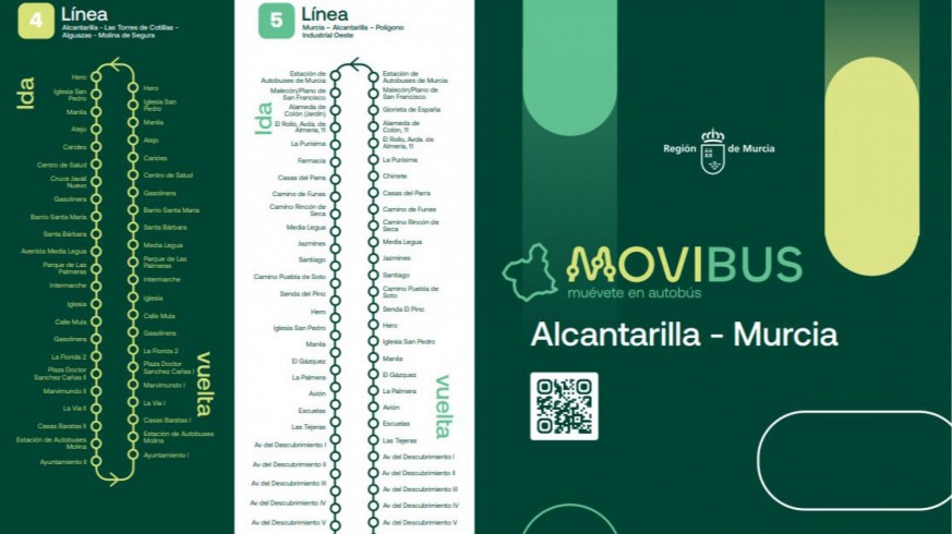 Los usuarios de Movibus podrán viajar en autobús desde 1,13 euros y combinar distintas líneas