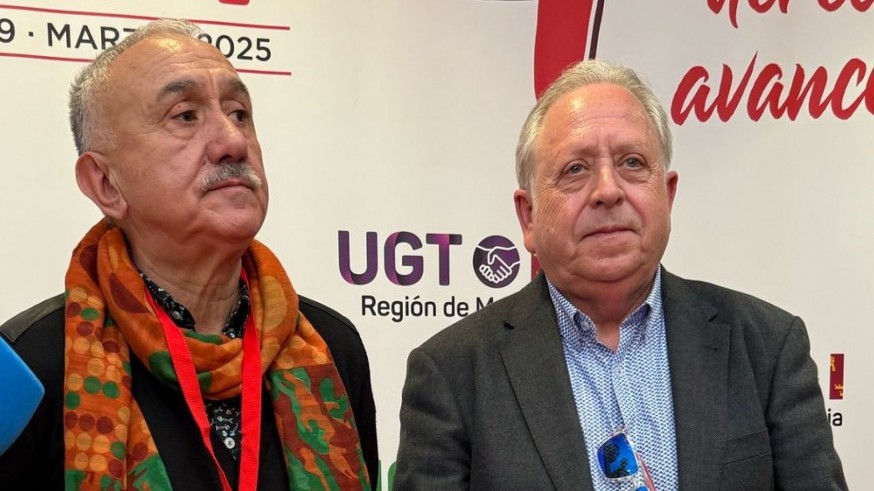 Pepe Álvarez: "Antonio Jiménez es un líder en la historia sindical de Murcia"