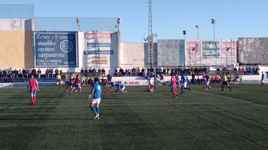 El Muleño asalta el pitín y vence al Mar Menor 2-3