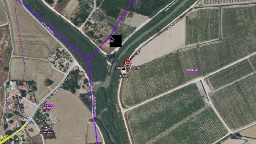 Encuentran el cadáver de un hombre de 63 años que se había caído al río en Molina de Segura