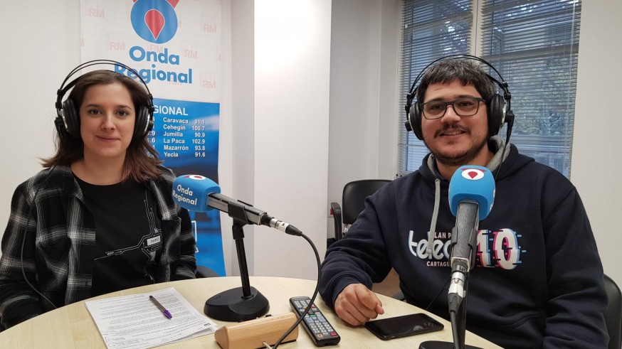 Ángeles Fontcuberta y Joaquín Cruces en Onda Regional 