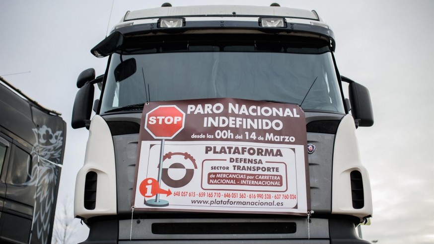 Normalidad en el primer día del paro de camioneros, sin incidencias en la Región