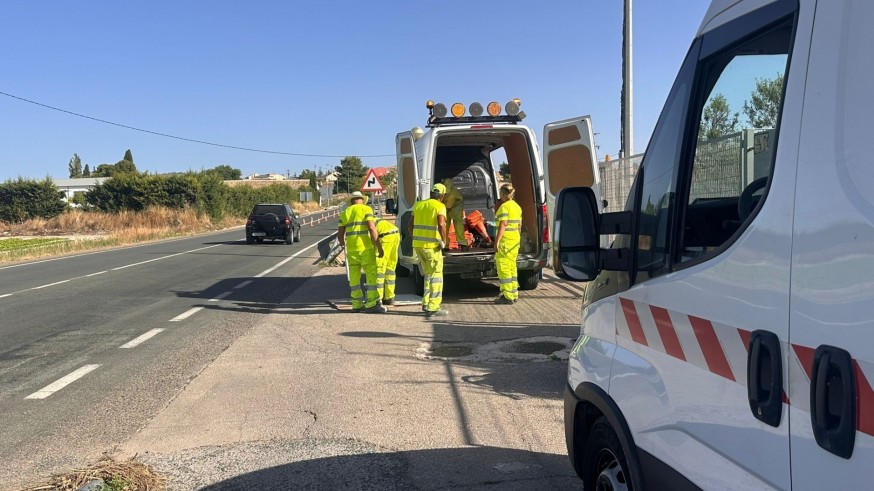 Nueve millones de euros en inversiones para la mejora de la red de carreteras de la CARM