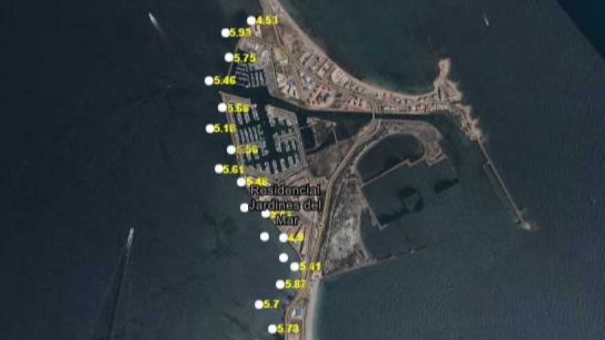 Los técnicos del IMIDA no detectan ninguna anomalía hoy en el Mar Menor