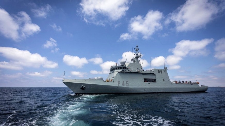 Hablamos del buque de Acción Marítima 'Audaz', destinado en la Base Naval de Cartagena