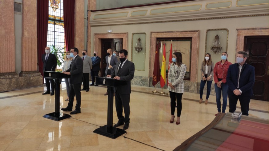 Así queda el nuevo equipo de gobierno en el ayuntamiento de Murcia