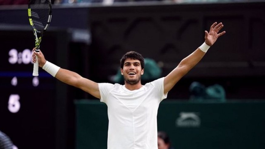 Carlos Alcaraz, semifinalista en Wimbledon: "Es un sueño llegar tan lejos en este torneo"