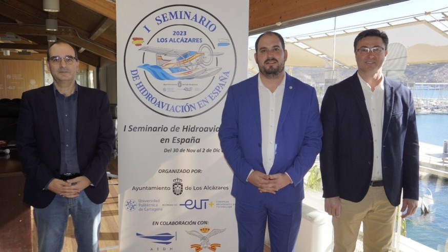 Los Alcázares y Cartagena acogerán el I Seminario de Hidroaviación de España.