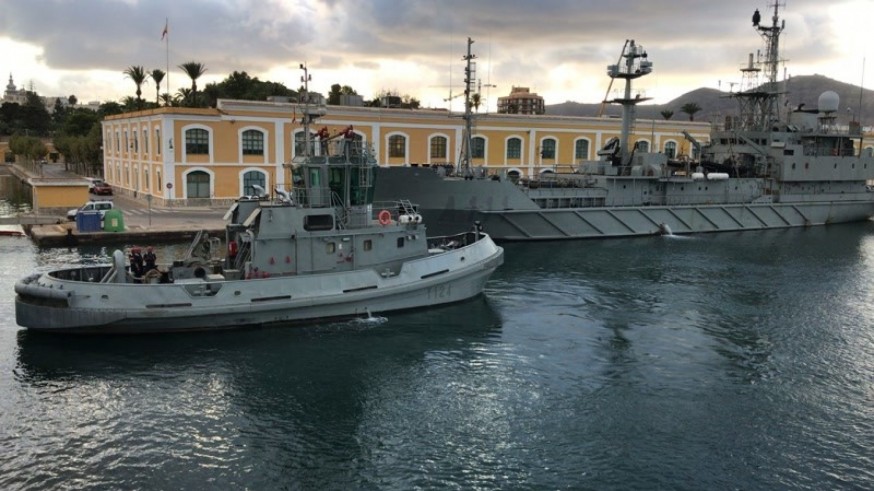 Simulacro de rescate del submarino 'Galera' en Cartagena