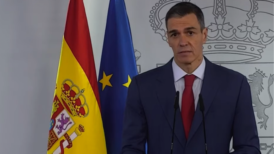 Pedro Sánchez: "No a la guerra" 