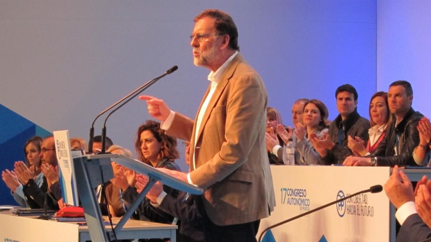 Rajoy en una foto de archivo en Murcia
