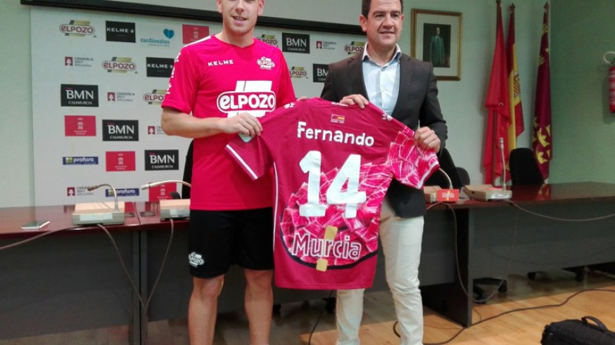 El ala-pívot Fernando renueva con ElPozo Murcia FS hasta 2020