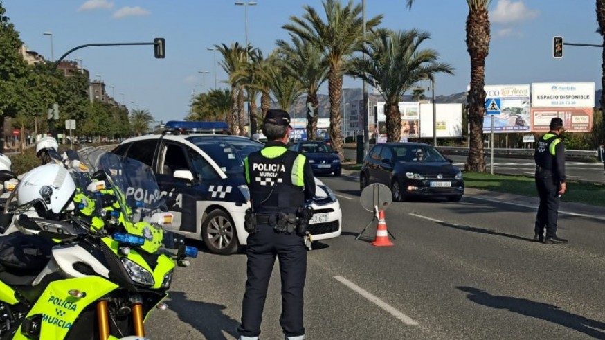 Control de movilidad en Murcia