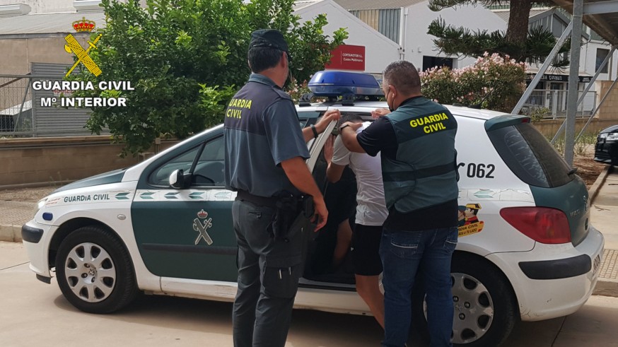 Un detenido en la operación Lizares, en Los Alcázares