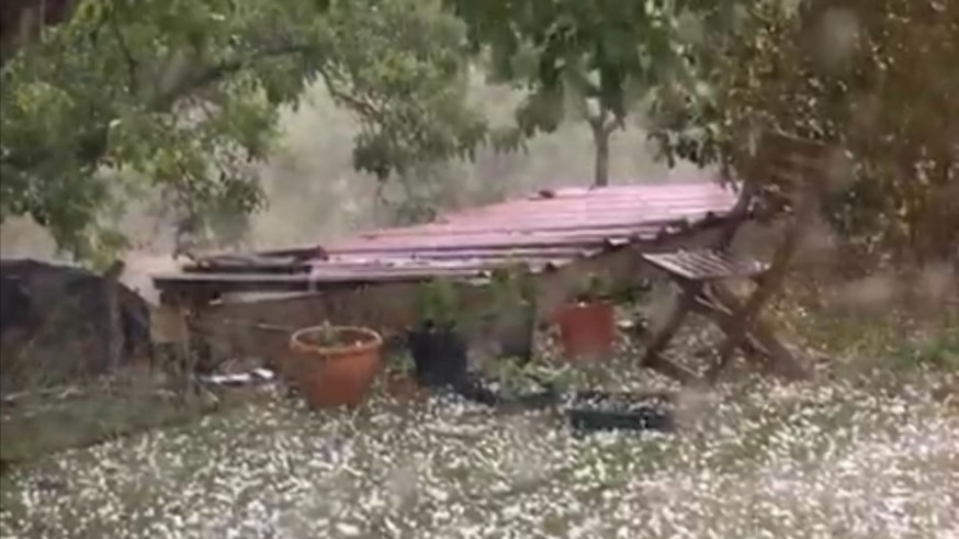 Así ha granizado en el Noroeste: vídeo y datos de las lluvias y tormentas