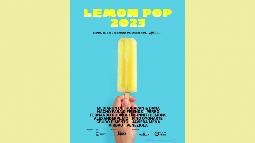 El Lemon Pop vuelve a la Feria de Murcia con Javiera Mena, Crudo Pimiento o Perro