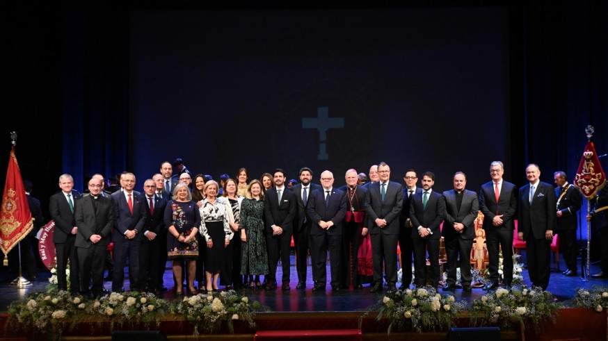 Hernández Vicente pregona la Semana Santa de Murcia con referencias a la huerta