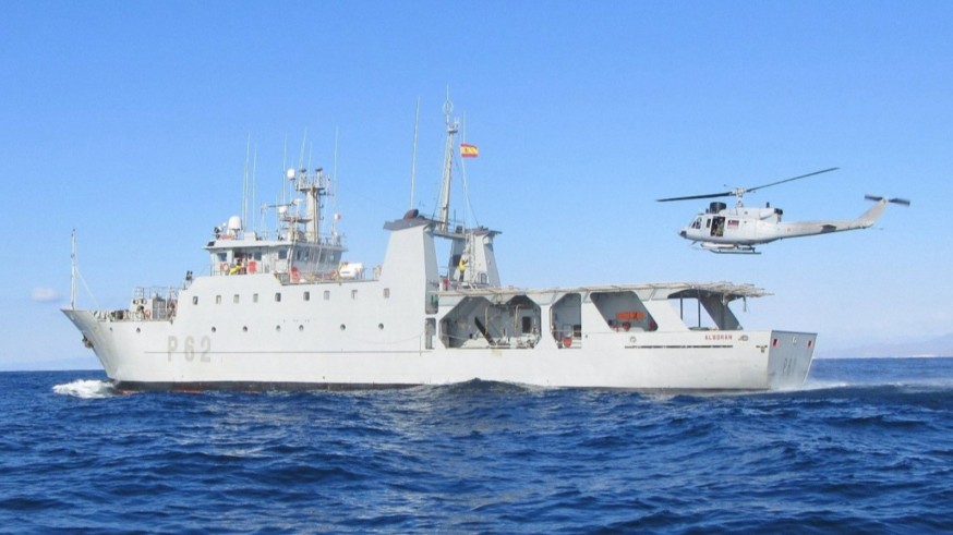 El patrullero de altura Alborán inicia una nueva campaña de inspección pesquera en el Mediterráneo