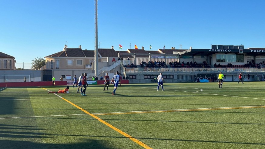 El Lorca Deportiva se da un festín a costa del Pulpileño (0-5)