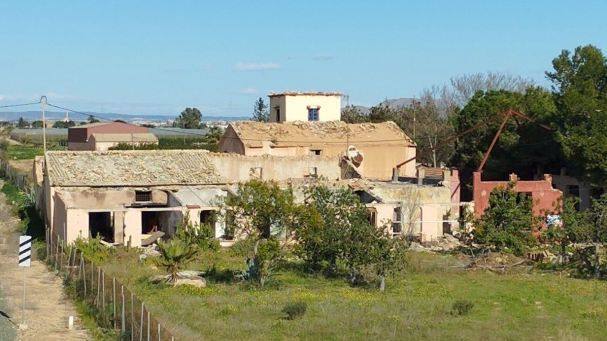 La Hacienda Los Vidales entra en riesgo patrimonial tras su inclusión en la lista roja