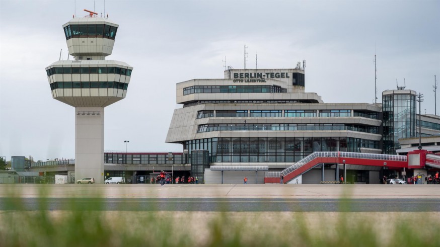 Aeropuerto Tegel en Berlín 
