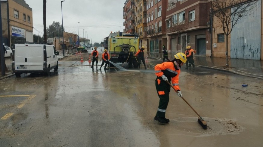 La Región de Murcia recupera poco a poco la normalidad tras las lluvias