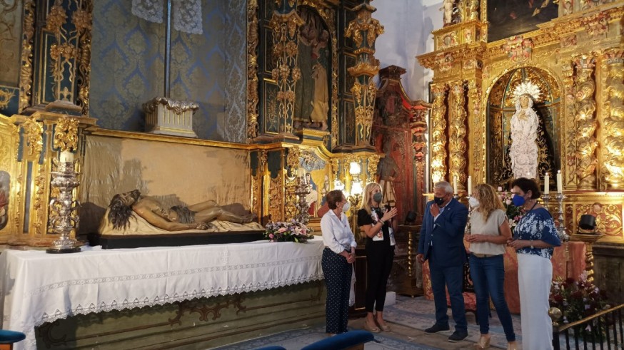 TARDE ABIERTA. Veinte piezas más de la iglesia de San Francisco de Lorca serán declaradas BIC