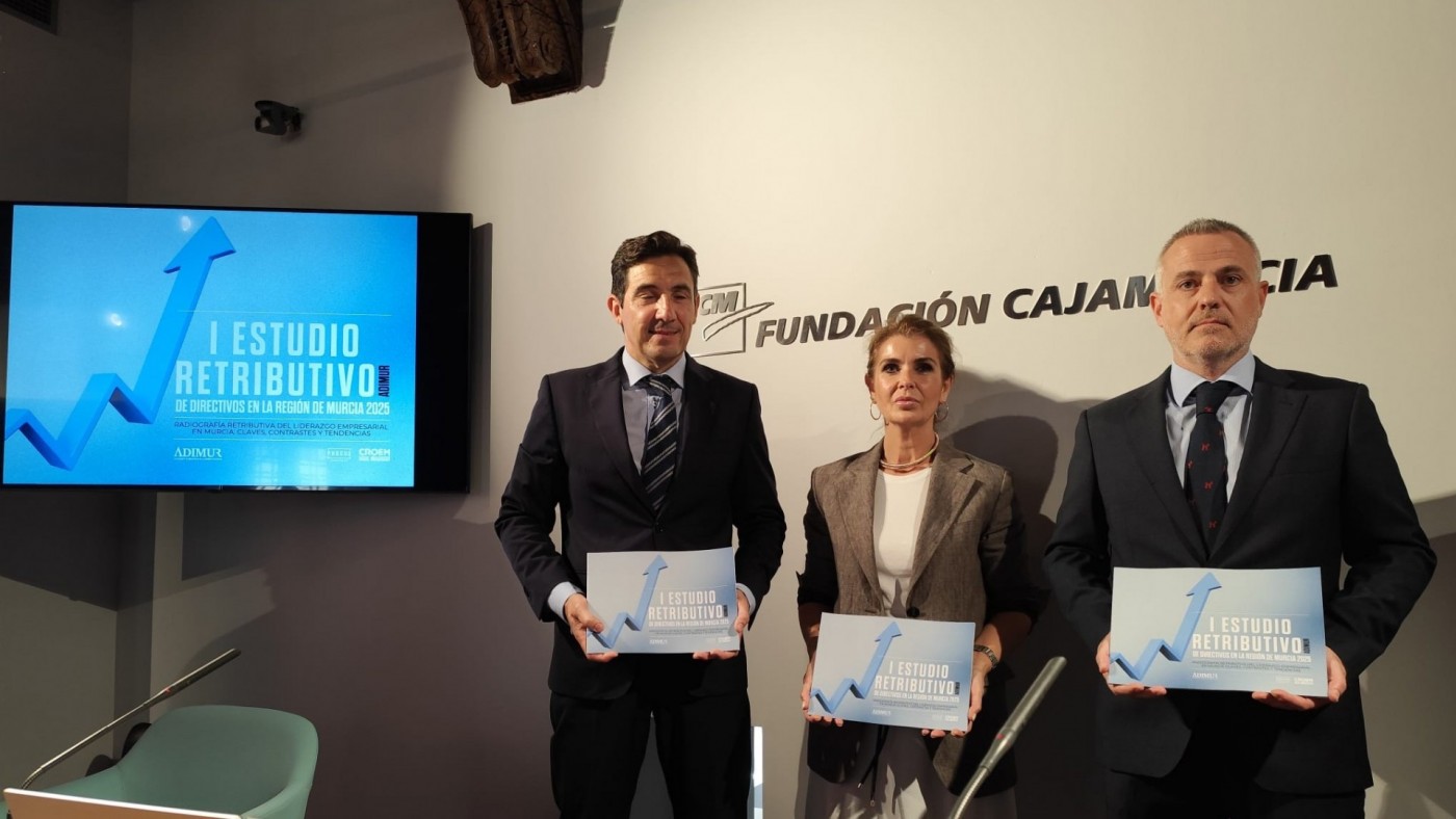 Los directivos del las pymes de la Región cobran menos que sus homólogos de otras comunidades 