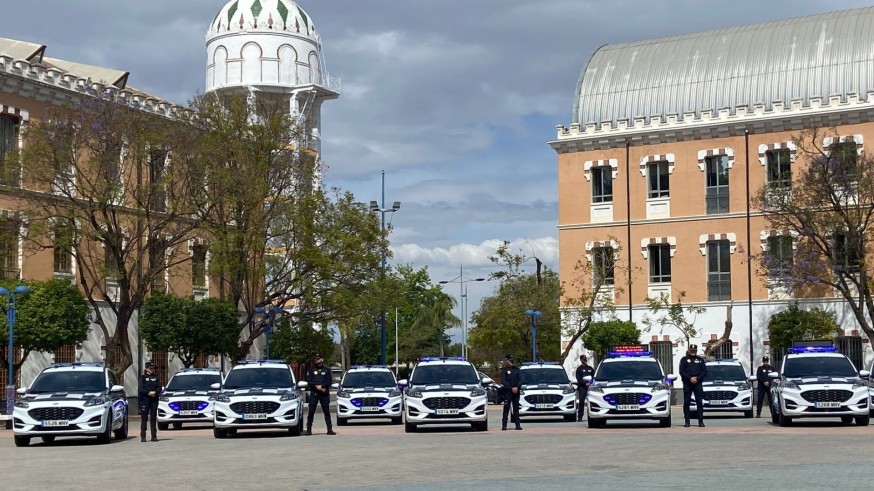 25 nuevos vehículos en la flota de Policía Local de Murcia para reforzar la seguridad en ciudad y pedanías