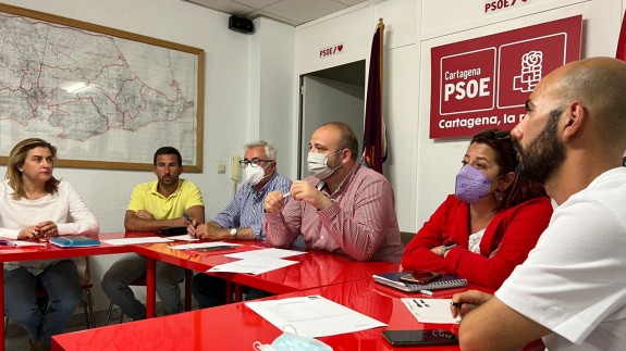 Nueva Comisión Ejecutiva Municipal del PSOE en Cartagena