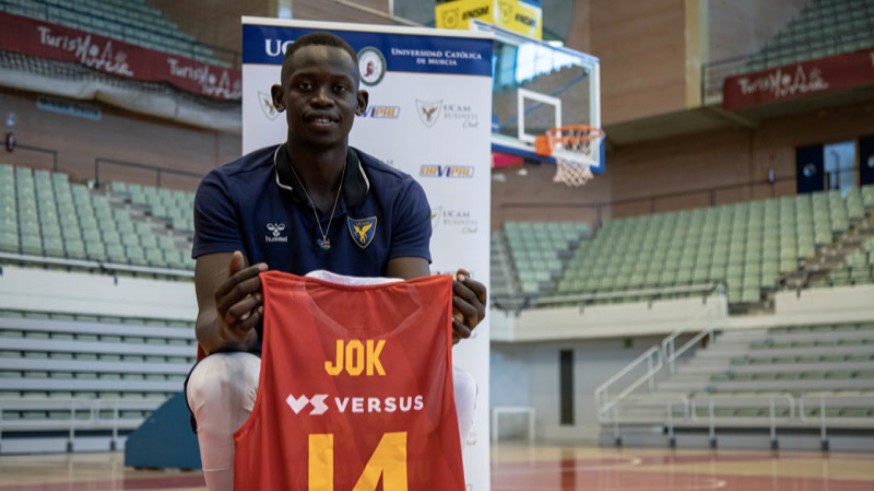 Peter Jok: "Estoy adaptándome al UCAM Murcia CB y a la Liga de España"