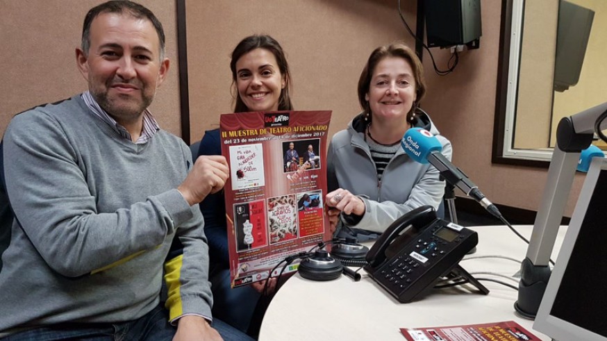 Guillermo Guillén, Ángeles Rodríguez y Diana de Paco en Onda Regional