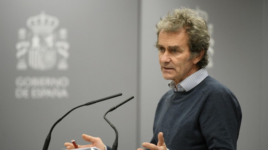El director del Centro de Coordinación de Alertas y Emergencias Sanitarias, Fernando Simón