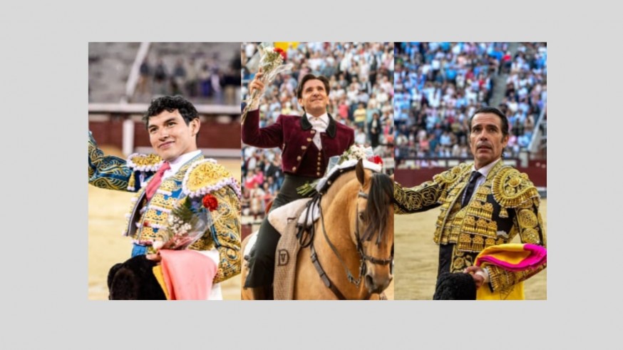 Uceda, Fonseca y Ventura, protagonistas de San Isidro ´25