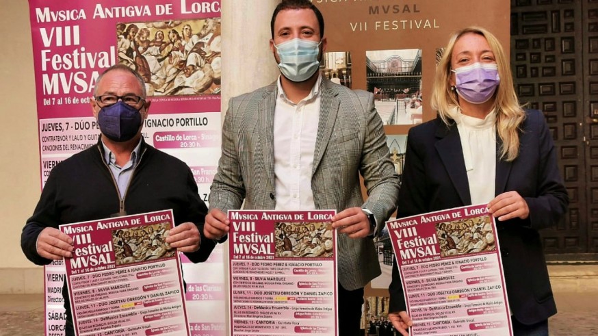 TARDE ABIERTA. Comienza la octava edición del Festival de Música Antigua de Lorca