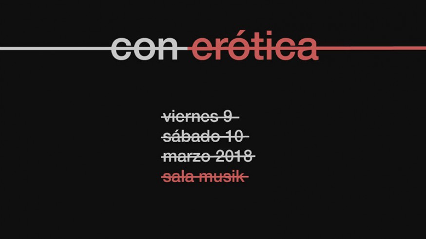 Cartel Con Erótica 2018