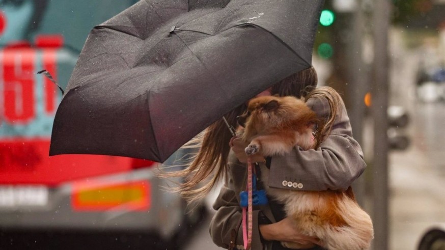 Gélido y ventoso fin de semana en la Península por la borrasca Ingrid