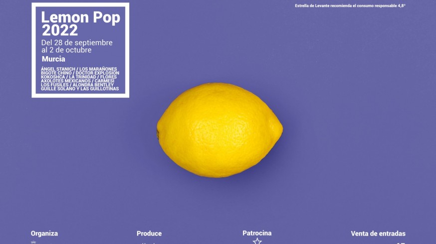 Presentada la 26ª edición del Lemon Pop