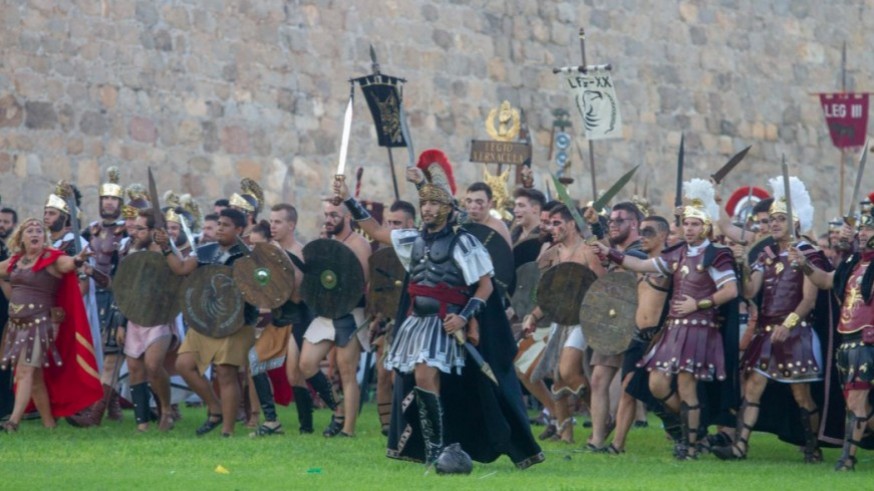 Fiestas de Carthagineses y Romanos en una imagen de archivo. Foto: Ayuntamiento de Cartagena