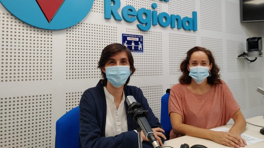 Beatriz Miralles y Marina Beltrán son las coordinadoras de la editatona. ORM