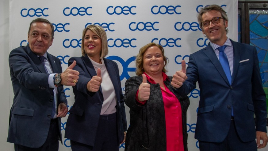 Ana Correa, reelegida presidenta de la patronal cartagenera