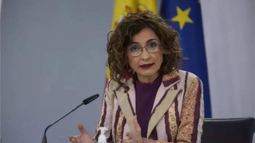 La ministra de Hacienda y portavoz del Gobierno, María Jesús Montero. EUROPA PRESS