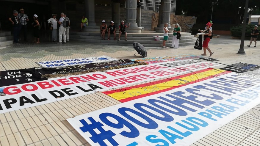Colectivos sociales en defensa del Mar Menor piden comparecer en la Asamblea Regional 