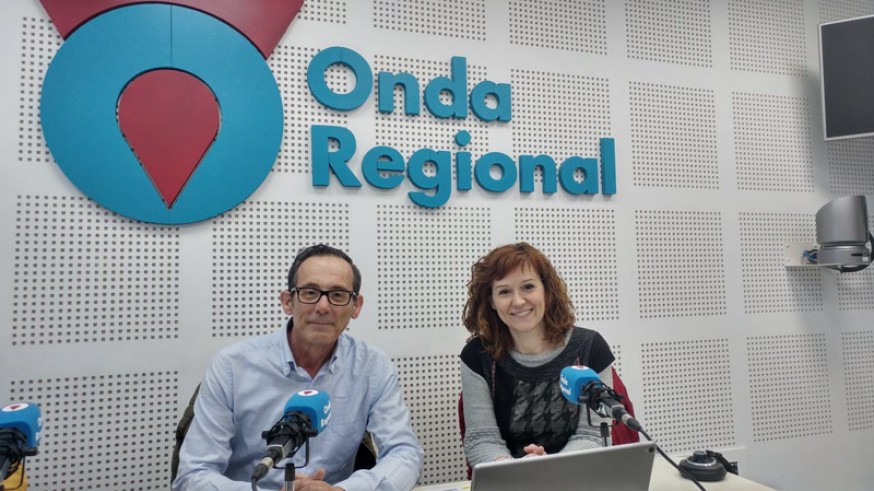 Jose Francisco Burgos y Maria José Albacete en Onda Regional